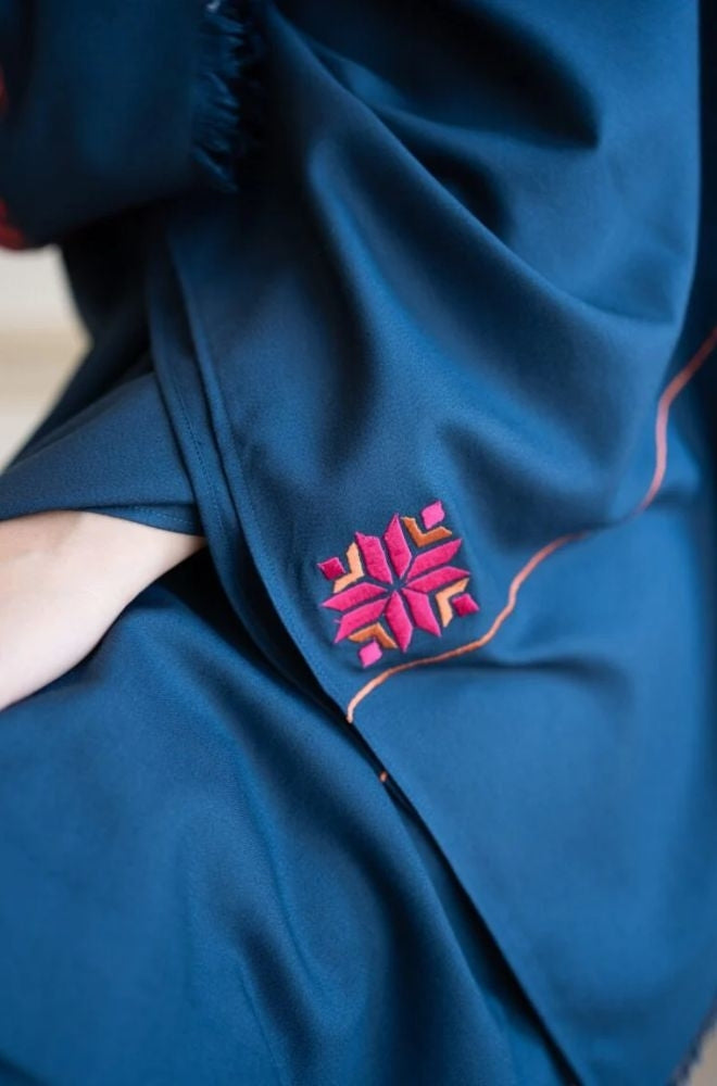 Aisling - 3PC Unstitched Dhanak Embroidered Shirt with Embroidered Dupatta and Trouser