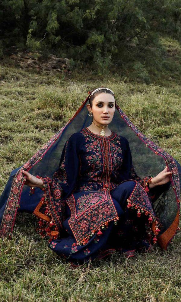 HUSSAIN REHAR WINTER UNSTITCHED DHANAK COLLECTION