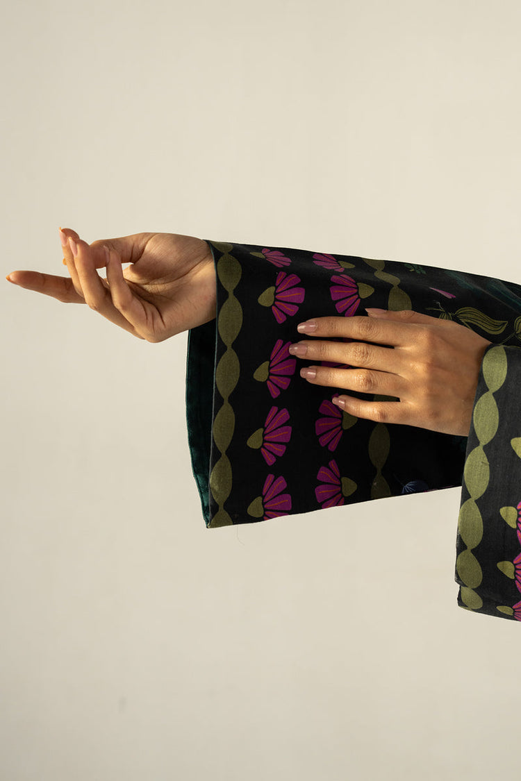 Lulusar-2pc Shemoz Silk Print With Shemoz Silk Trouser-WM-2011