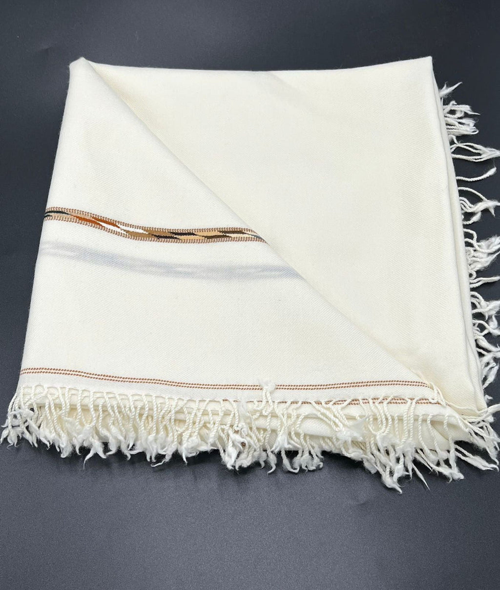 BOSKI COLOUR PASHMINA WOOLEN SHAWL FOR MEN LIGHT-WEIGHT