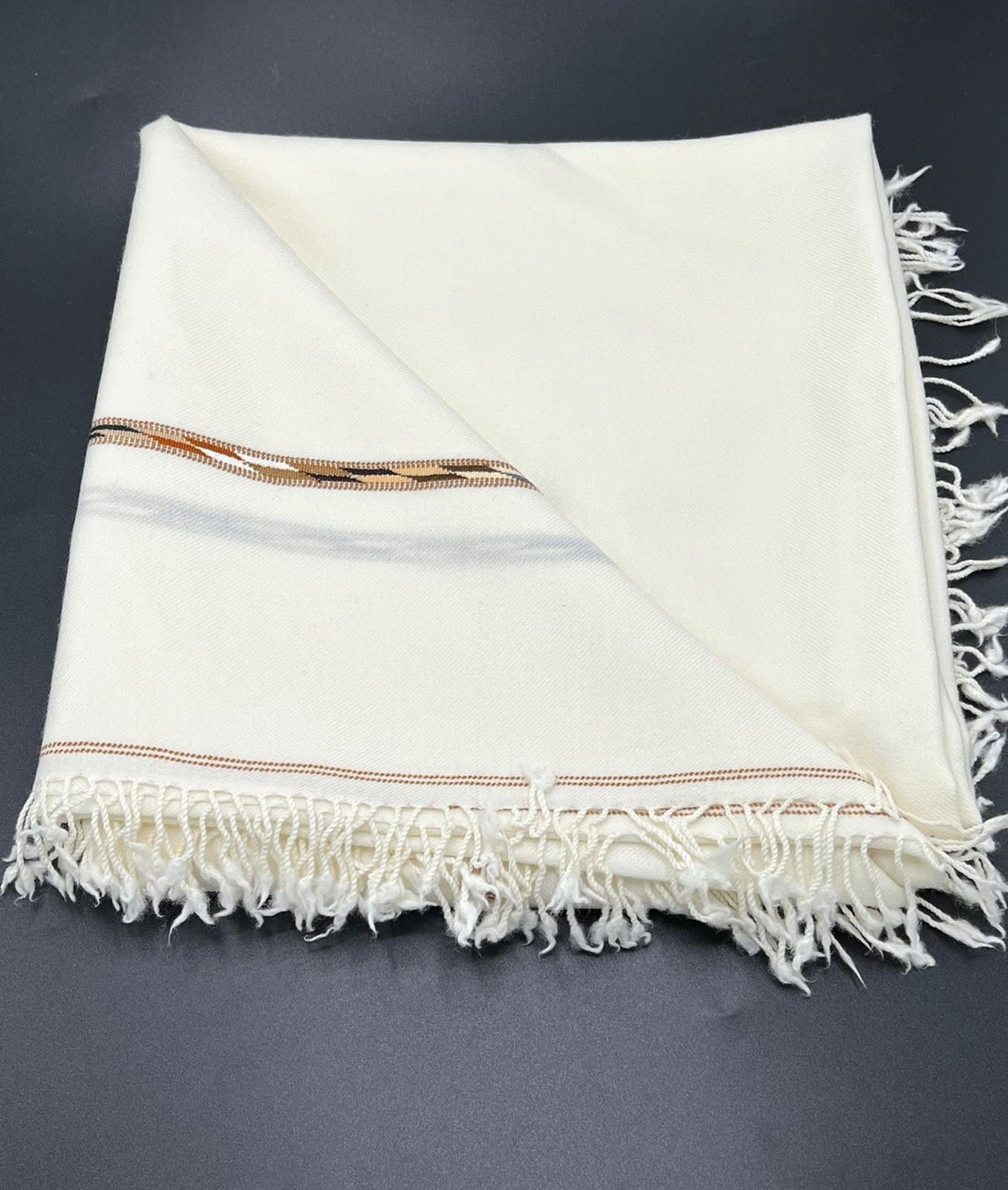 BOSKI COLOUR PASHMINA WOOLEN SHAWL FOR MEN LIGHT-WEIGHT