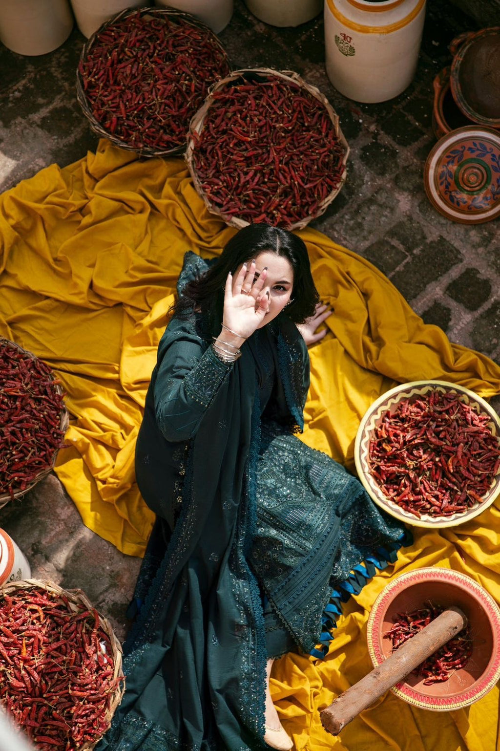 ZARA SHAHJAHAN LUXURY WINTER UNSTITCHED 3PC WITH EMBROIDERED DHANAK SHAWL