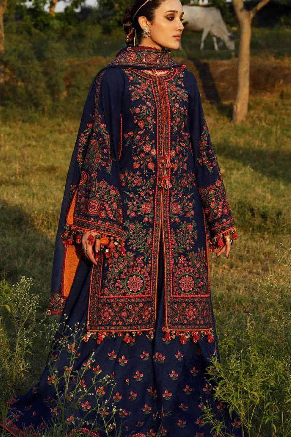 HUSSAIN REHAR WINTER UNSTITCHED DHANAK COLLECTION
