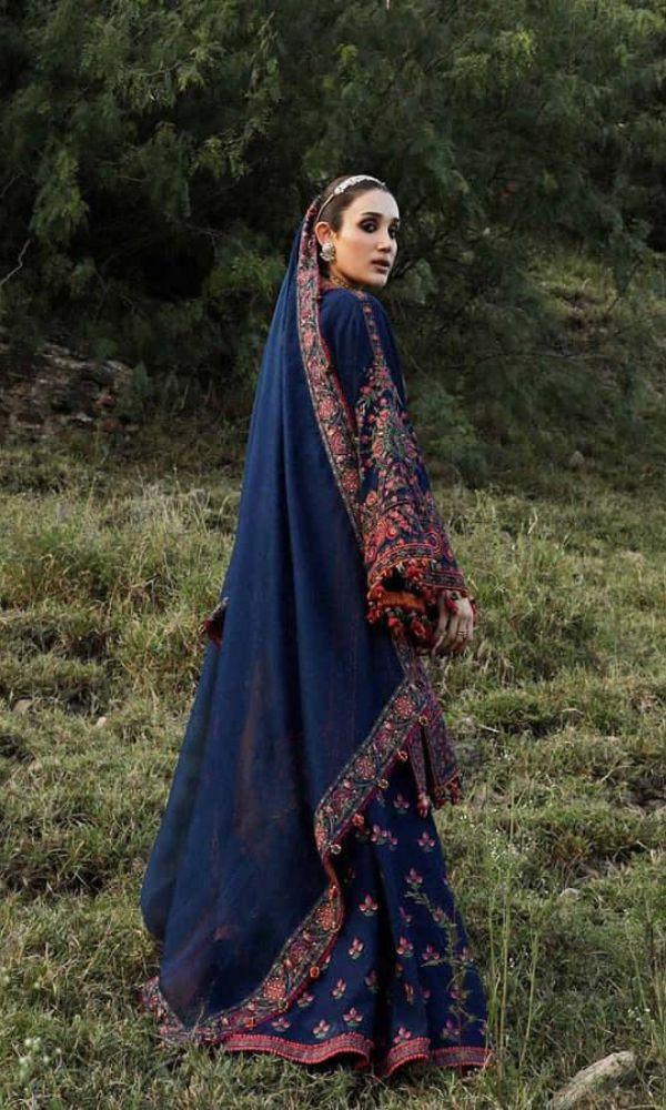 HUSSAIN REHAR WINTER UNSTITCHED DHANAK COLLECTION